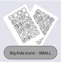 Big Kid Icons - Small Size